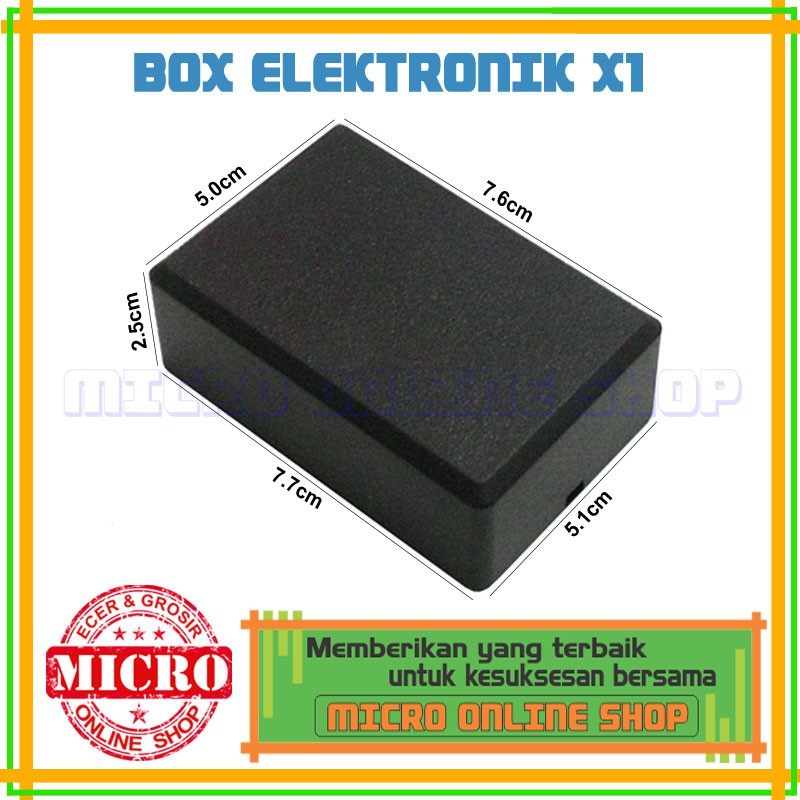 Jual Box Plastik Hitam Type X1 / Box Elektronik | Shopee Indonesia