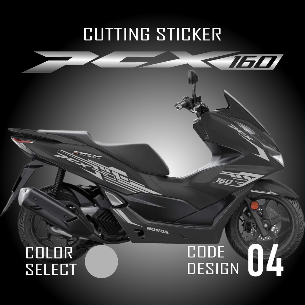 Jual Cod Cutting Sticker Pcx 160 Aksesoris Stiker Striping Motor