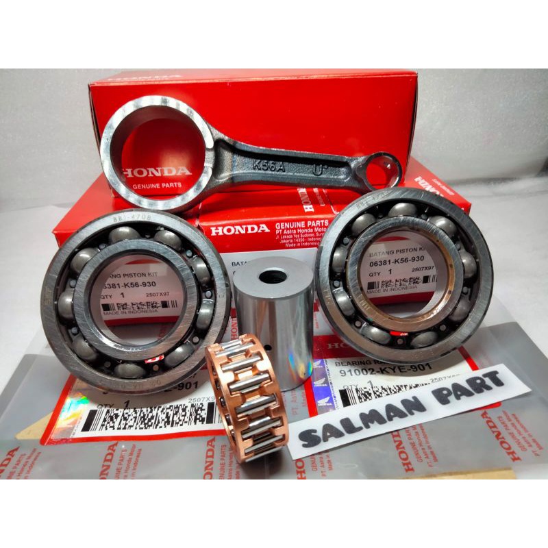 Jual STANG SEHER KOMPLIT BEARING CB150R LED CBR LED NEW SONIC 150 SUPRA ...
