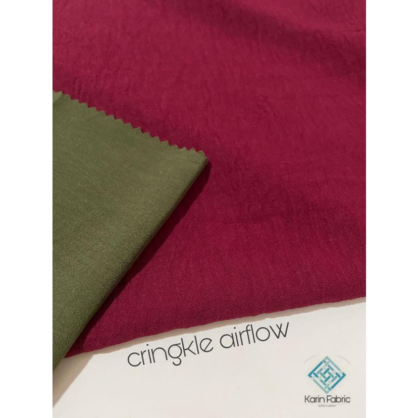 Jual KAIN CRINGKLE AIRFLOW (0,5 meter) | Shopee Indonesia