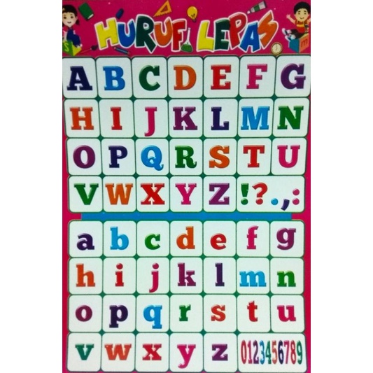 Jual poster huruf lepas | Shopee Indonesia