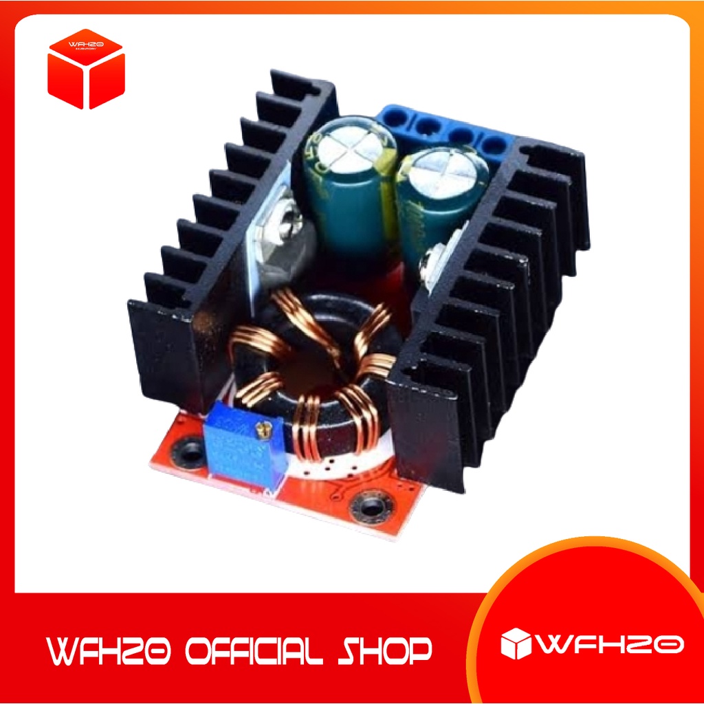 Jual Step up 150W booster converter Module 150 Watt DC 10-32V to 12V ...