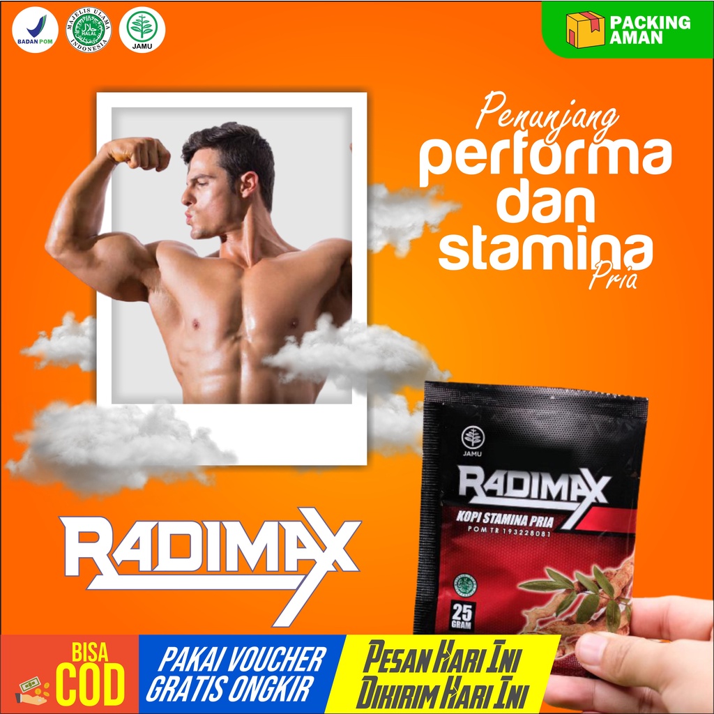 Jual Obat Penunjang Performa Dan Stamina Pria Kopi Radimax Herbal