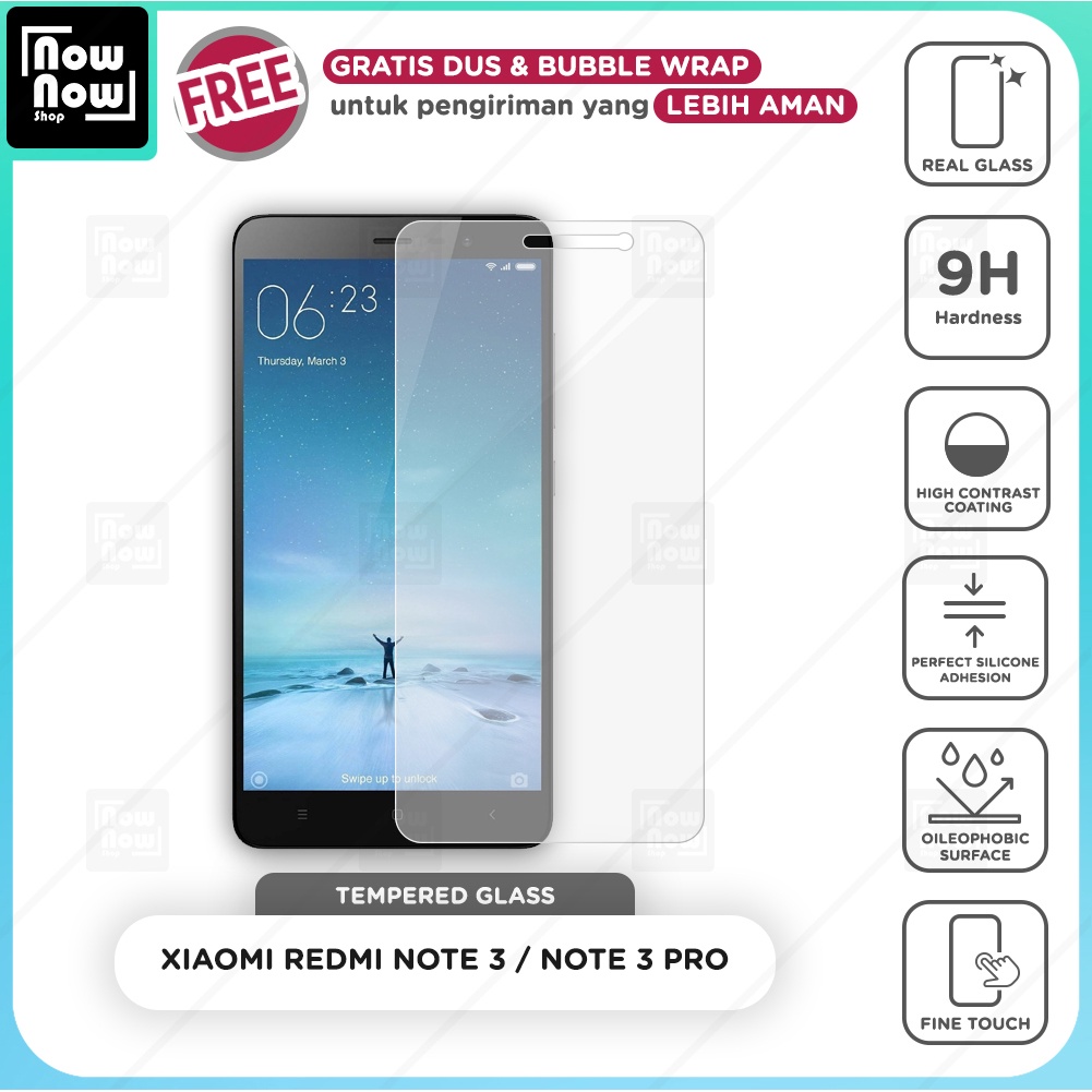 Jual Tempered Glass Anti Gores Xiaomi Redmi Note PRO