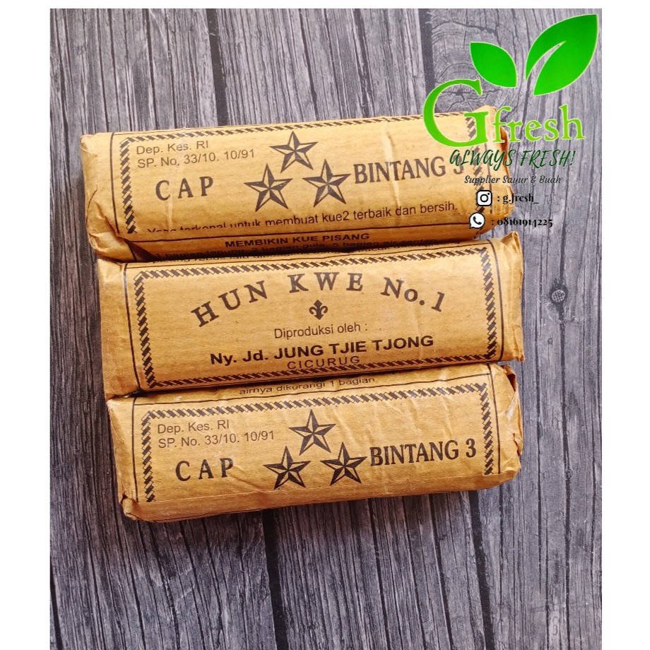 Jual Tepung Hun Kwe Cap Bintang 3 (3 bungkus) | Shopee Indonesia