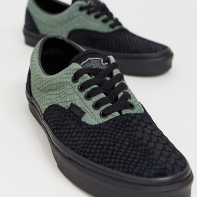 VANS X HARRY POTTER SLYTHERIN ERA LEATHER TRAINERS