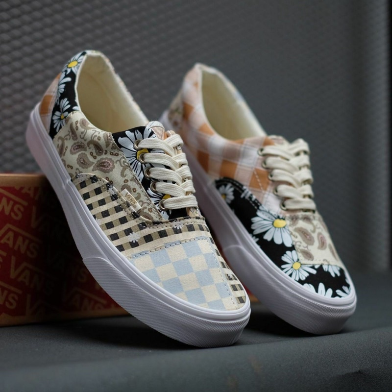 Jual Vans Era Meadow Patchwork 100 Original Guaranted Shopee Indonesia