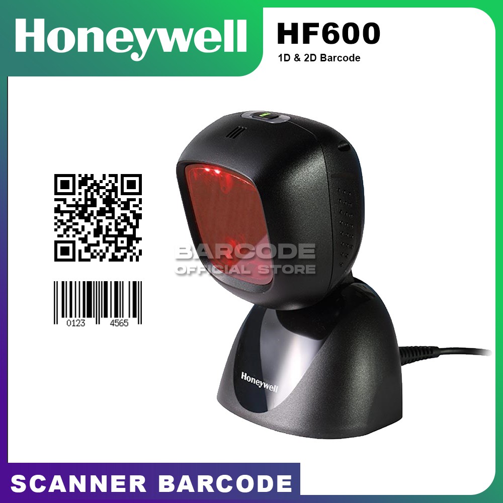 Jual BARCODE SCANNER HONEYWELL HF600 - 1D & 2D IMAGER - QR CODE EFAKTUR ...