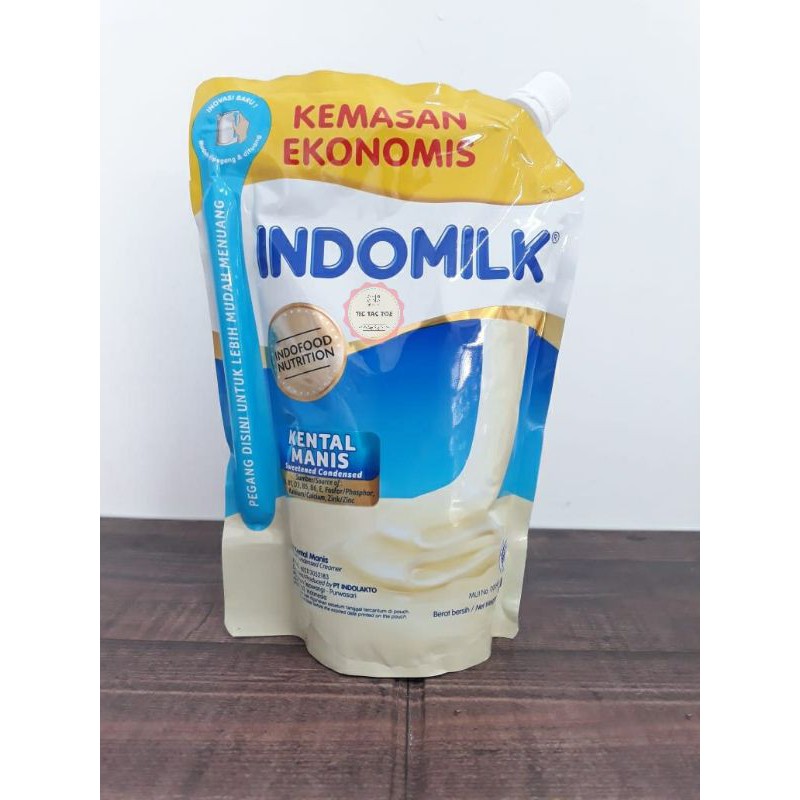 Jual Susu Kental Manis Indomilk Kemasan Ekonomis Pouch 545gr Shopee