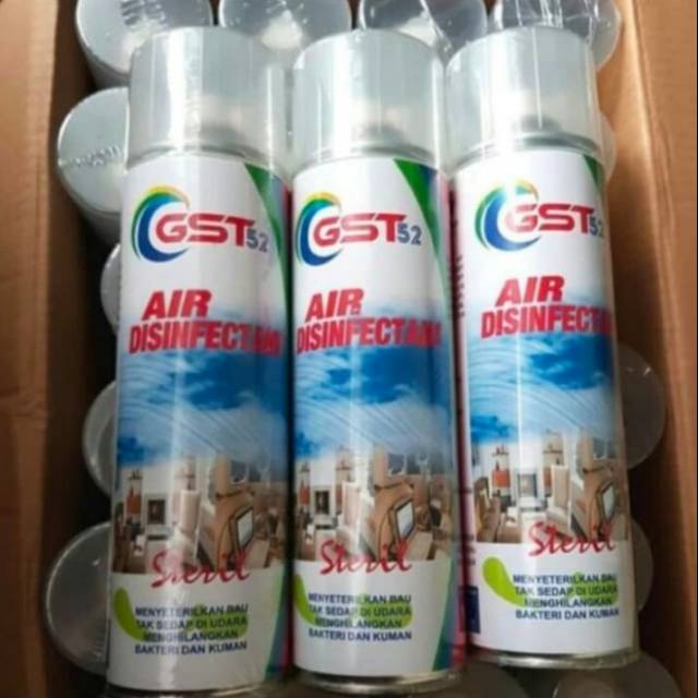 Jual disinfektan spray gst 52 500ml air disinfectant spray gst 52