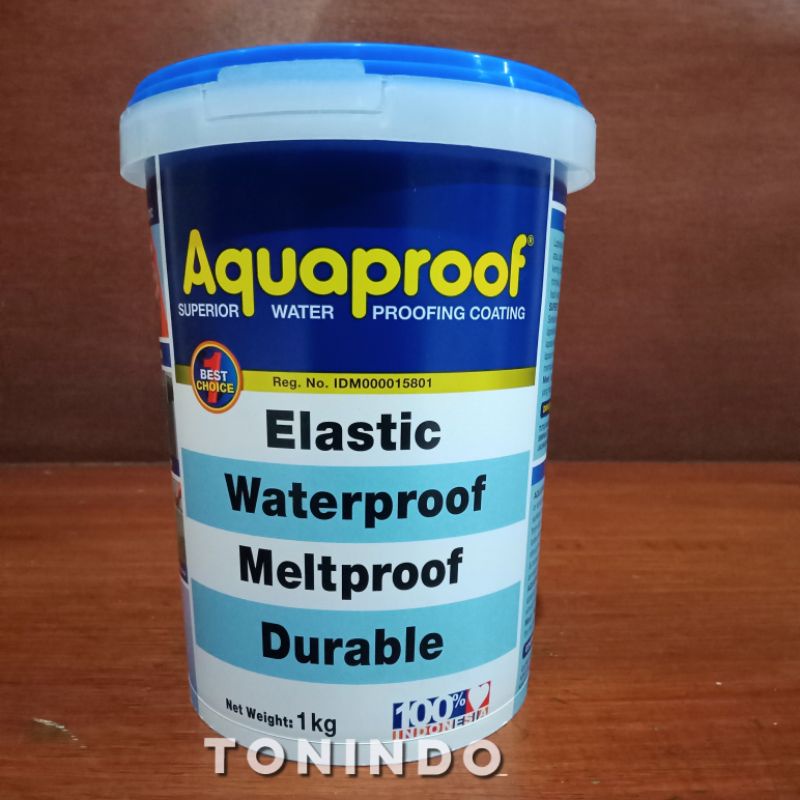 Jual Aquaproof Cat Pelapis Anti Bocor 1kg Shopee Indonesia 0329