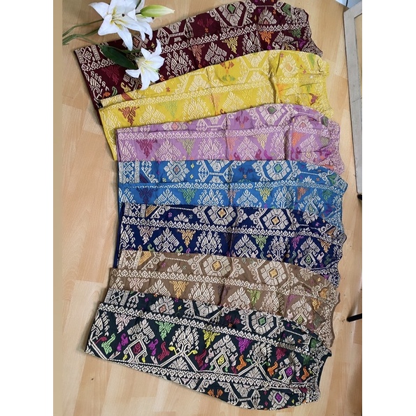 Jual Kamen Jadi Bordir Songket Full Strait Shopee Indonesia