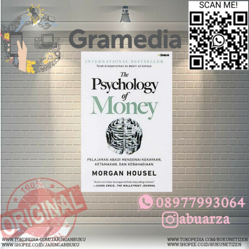 Jual Buku Psychology Of Money | Shopee Indonesia