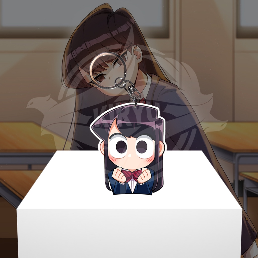 Jual Gantungan Kunci Gantungan HP Anime Komi-san wa Komyushou Desu Komi ...