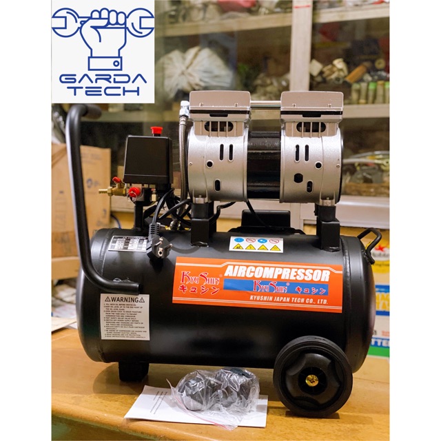 Jual Air Compressor Kompresor Angin Portable Kyushin 25 Liter Oilless ...