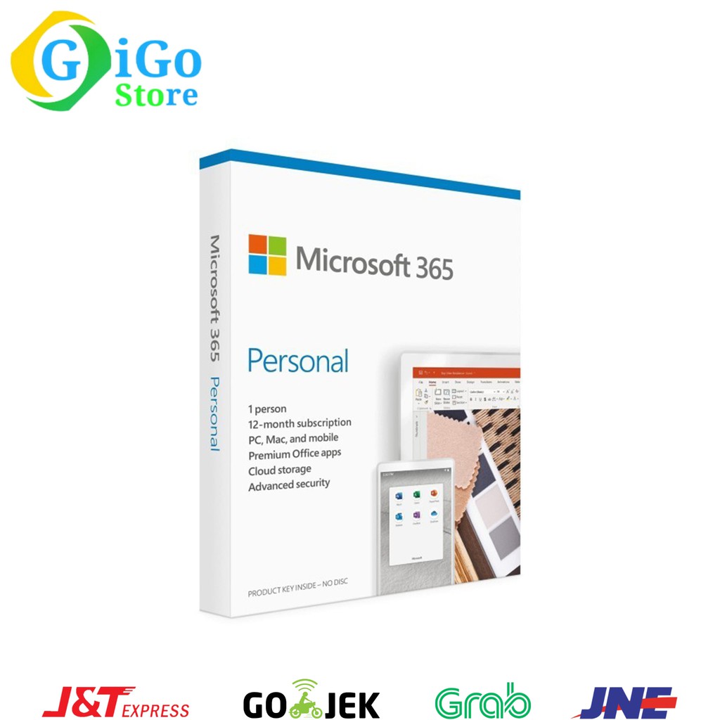 Jual Microsoft Office 365 Personal 12 Month Subscription (1 Person ...