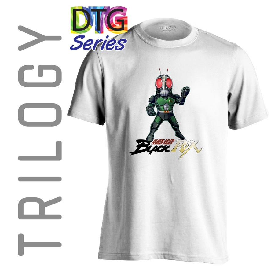 Jual TRILOGY DTG 0700 - KAMEN RIDER BLACK RX CHIBI - Kaos Premium ...