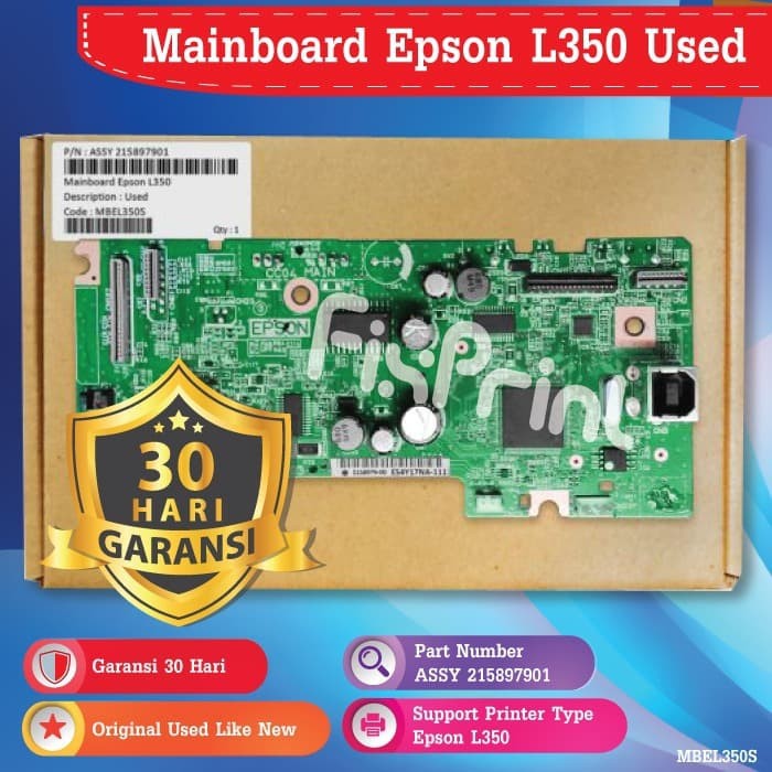 Jual Mainboard Epson L350 Original Board Motherboard Printer L350 L-350 ...