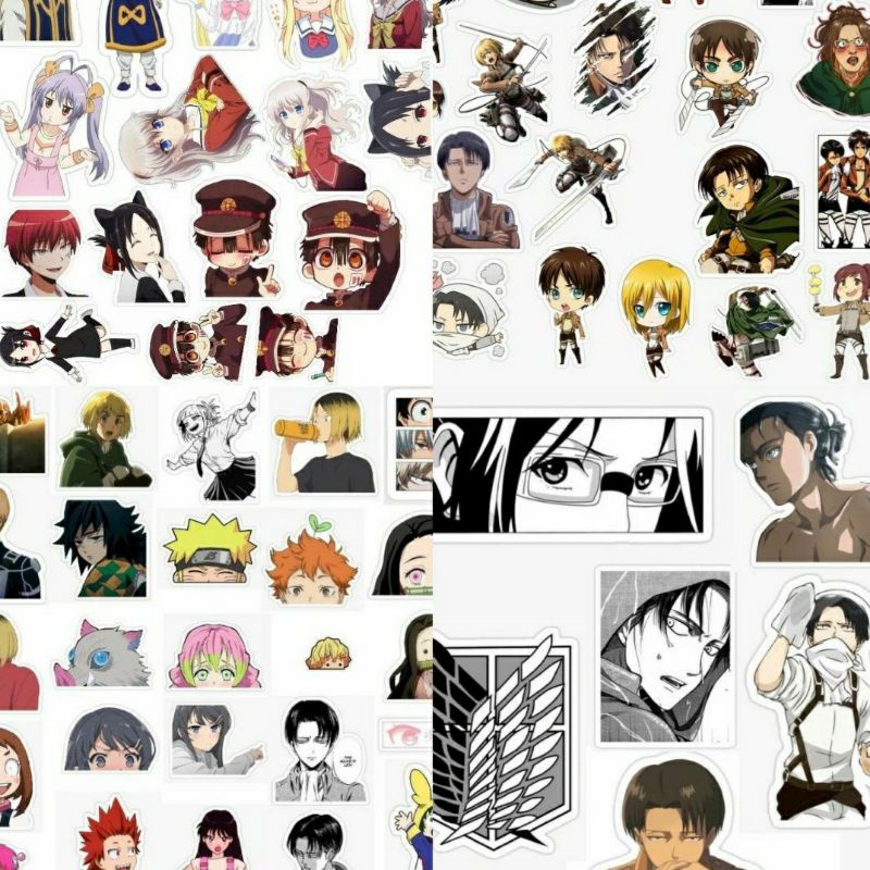 Jual STIKER ANIME | STIKER ANIME LAPTOP | STIKER ANIME AESTHETIC