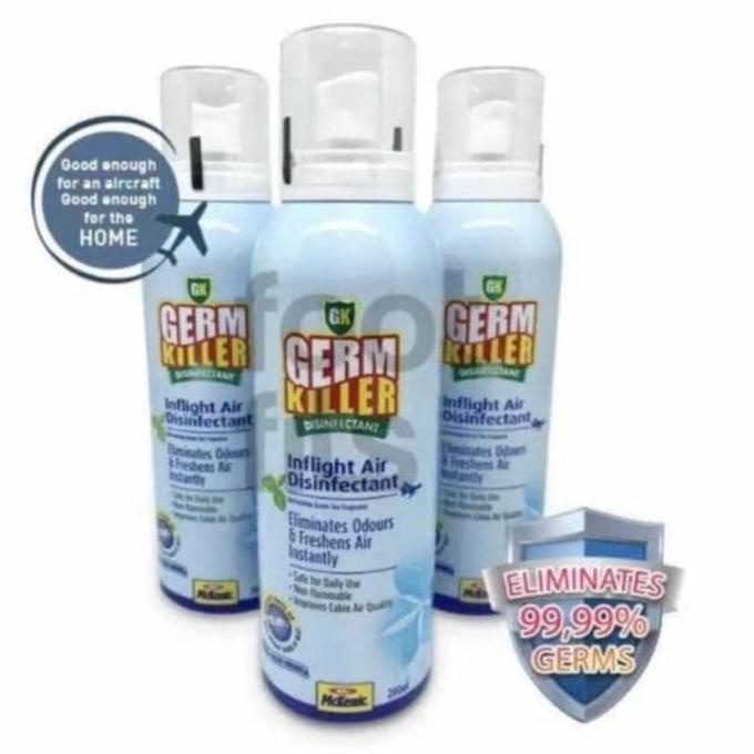 Jual Germ Killer Disinfectant spray | Shopee Indonesia