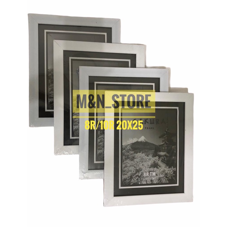Jual bingkai foto 10r-8r 20X25 / bingkai foto dinding (4PCS) | Shopee