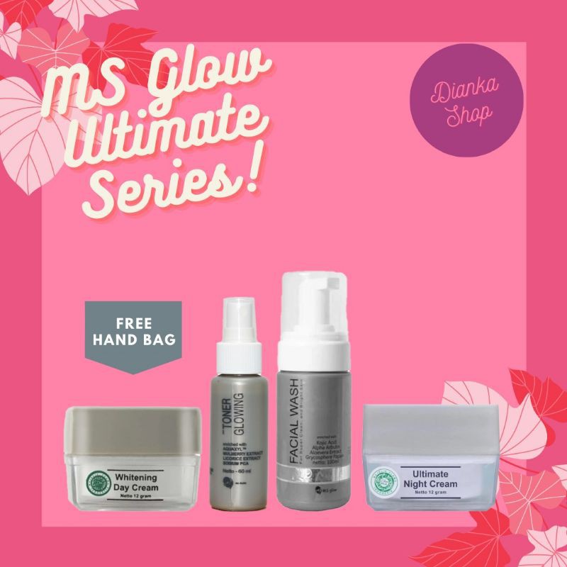 Jual Paket Ultimate MS GLOW ( Rahasia wajah awet muda ) | Shopee Indonesia