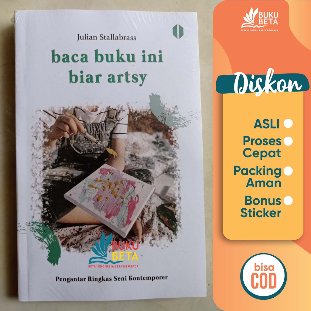 Jual Baca Buku Ini Biar Artsy Julian Stallabrass Shopee Indonesia