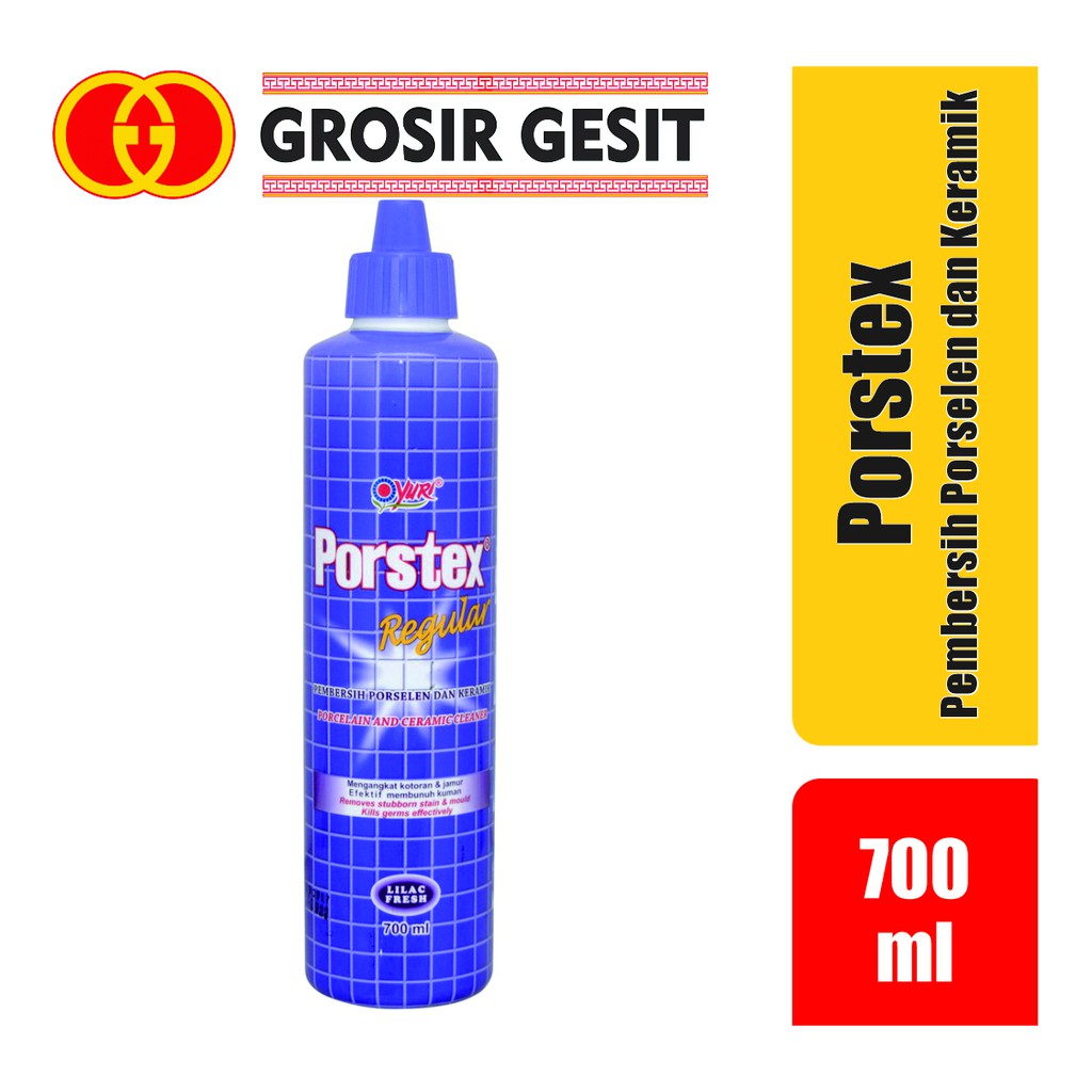 Jual Porstex Regular Pembersih Keramik Botol 700 ML | Shopee Indonesia