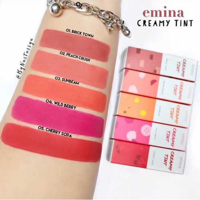 Jual Emina Creamy Lip Tint / Lip Tint Creamy Emina Original Shopee