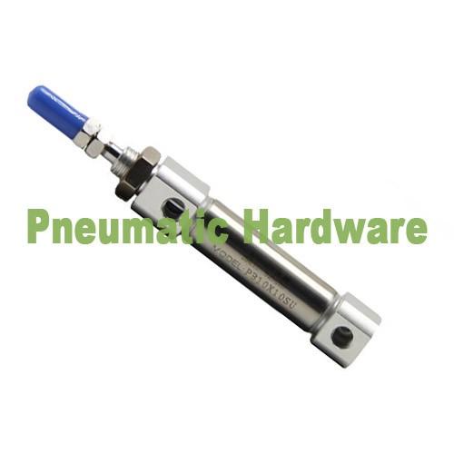 Jual Double Acting round body pneumatic cylinder PB10X30SU KK79