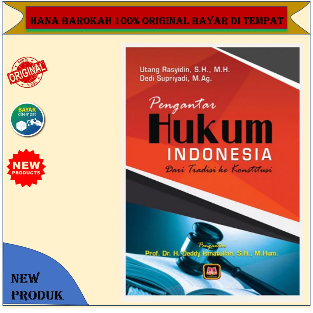 Jual Buku Pengantar Hukum Indonesia Dari Tradisi Ke Konstitusi | Shopee ...