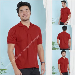 Jual Kaos Polo Unisex Marun Kerah Hitam Kaos Kerah Poloshirt Polo Shirt Pendek Shopee