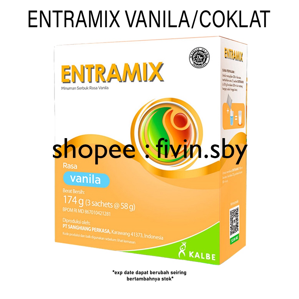 Jual ENTRAMIX 1 KARTON (24 box x 174g) | Shopee Indonesia