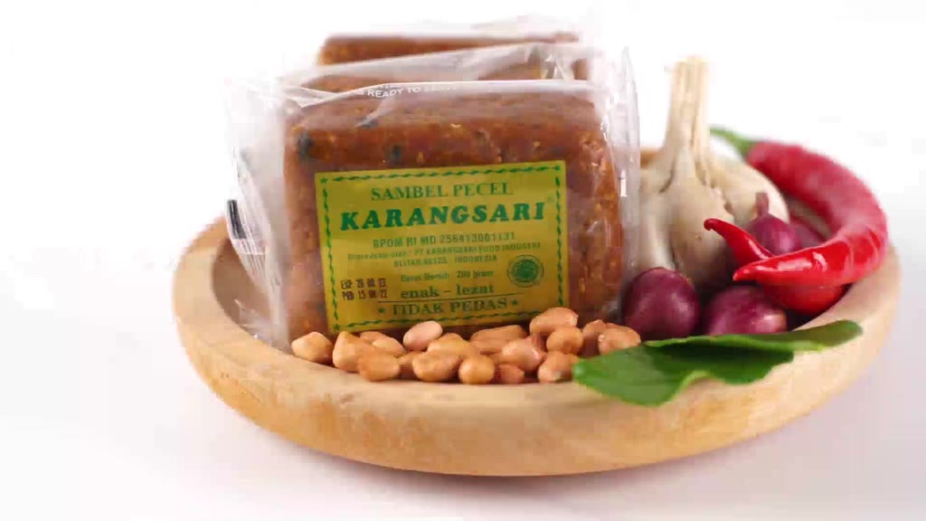 Jual KARANGSARI-Sambal pecel karangsari 1 Karton 200 gr x 100 Pcs ...
