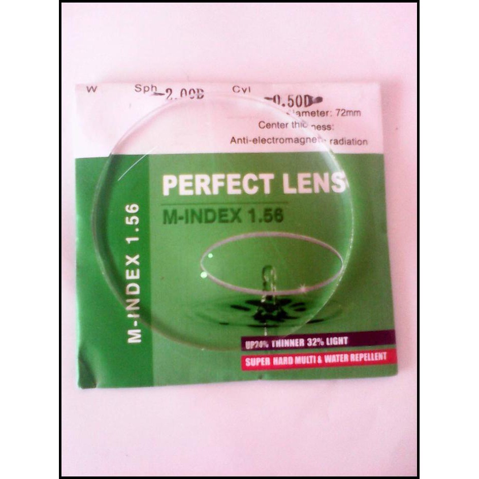 Jual Lensa Cr White Mc ( Untuk Minus Atau Plus) | Shopee Indonesia