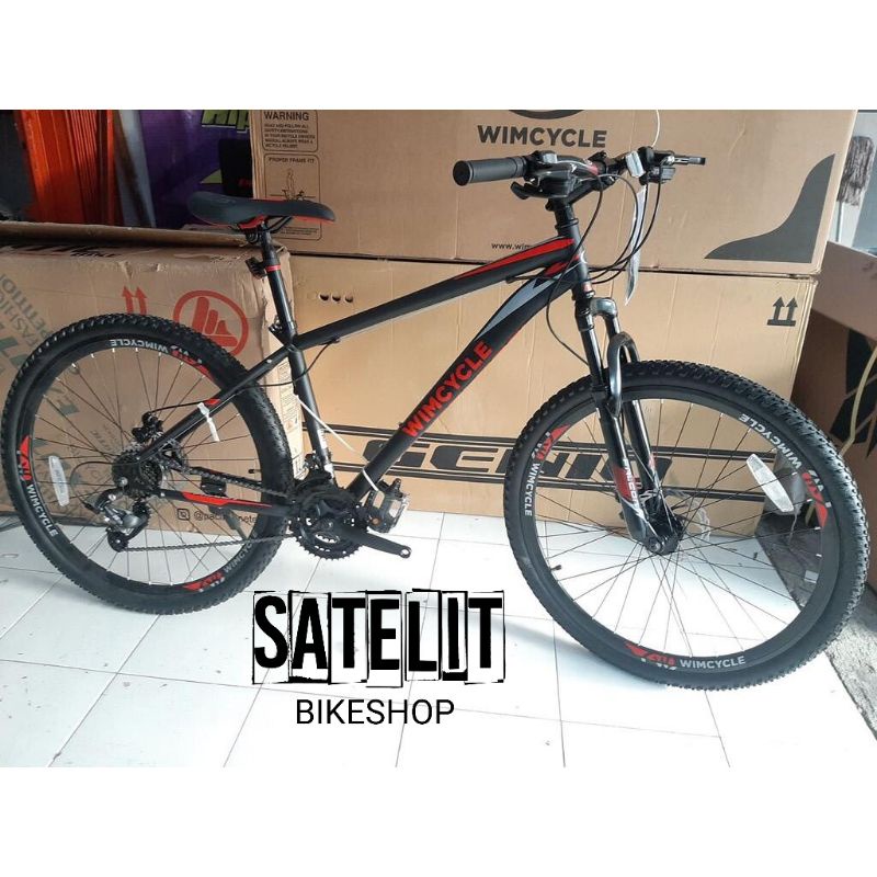 Jual Sepeda Gunung Mountain Bike Mtb Wimcycle Falcon Ukuran