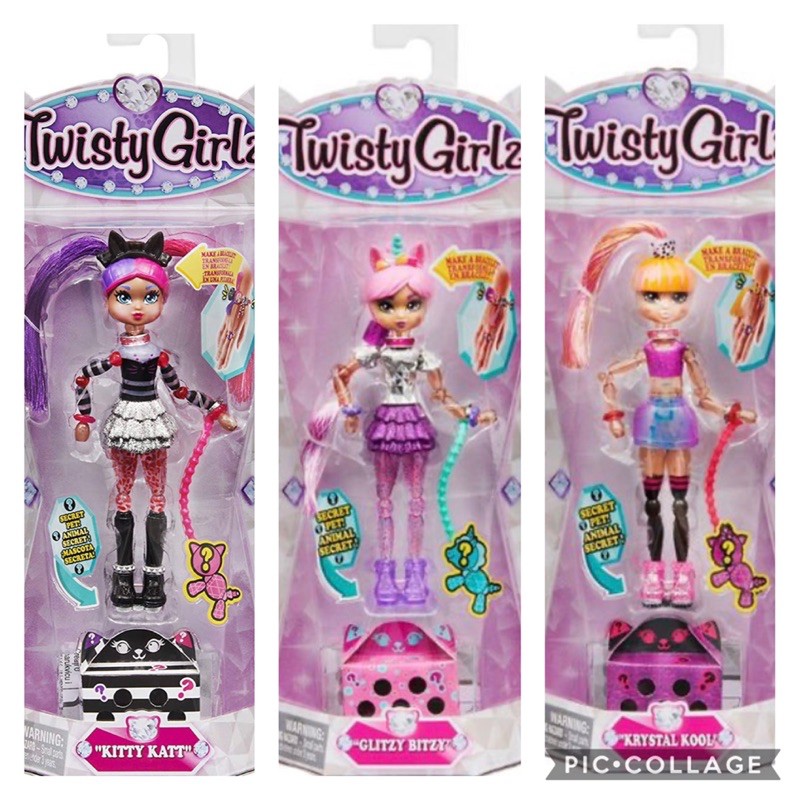 Jual Twisty Girl Transforming Doll to Collectible Bracelet with Mystery ...