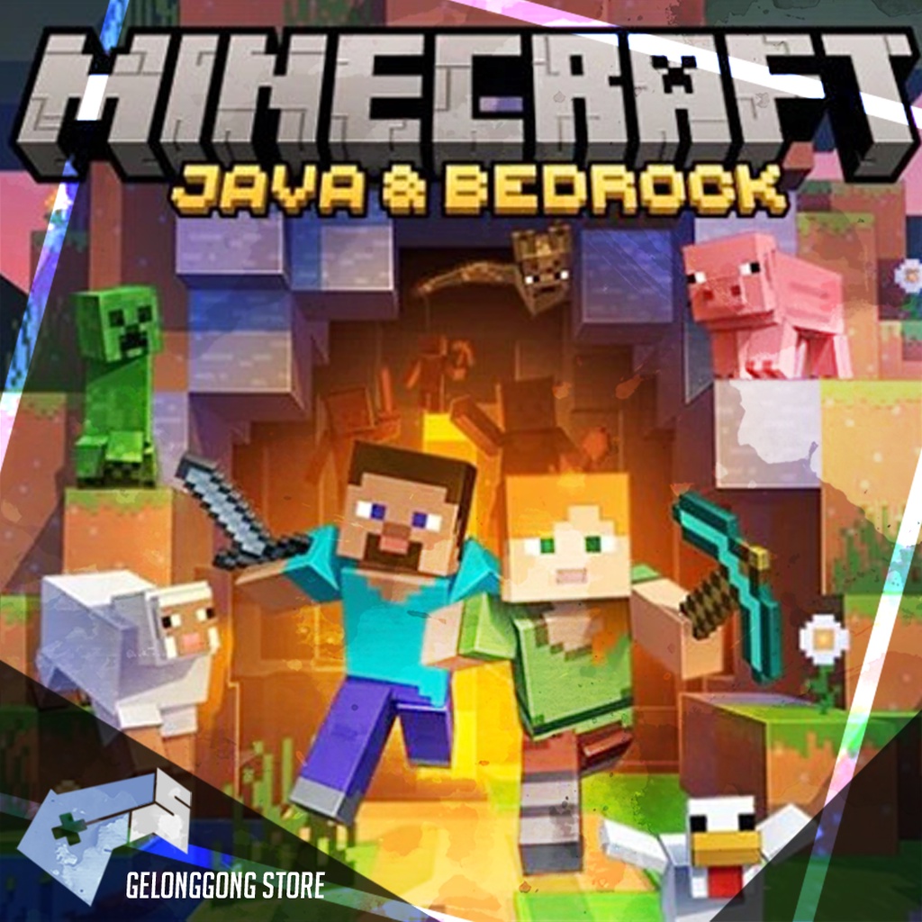 Jual Minecraft Windows 10 /Bedrock + Minecraft Java Edition CD Key ...