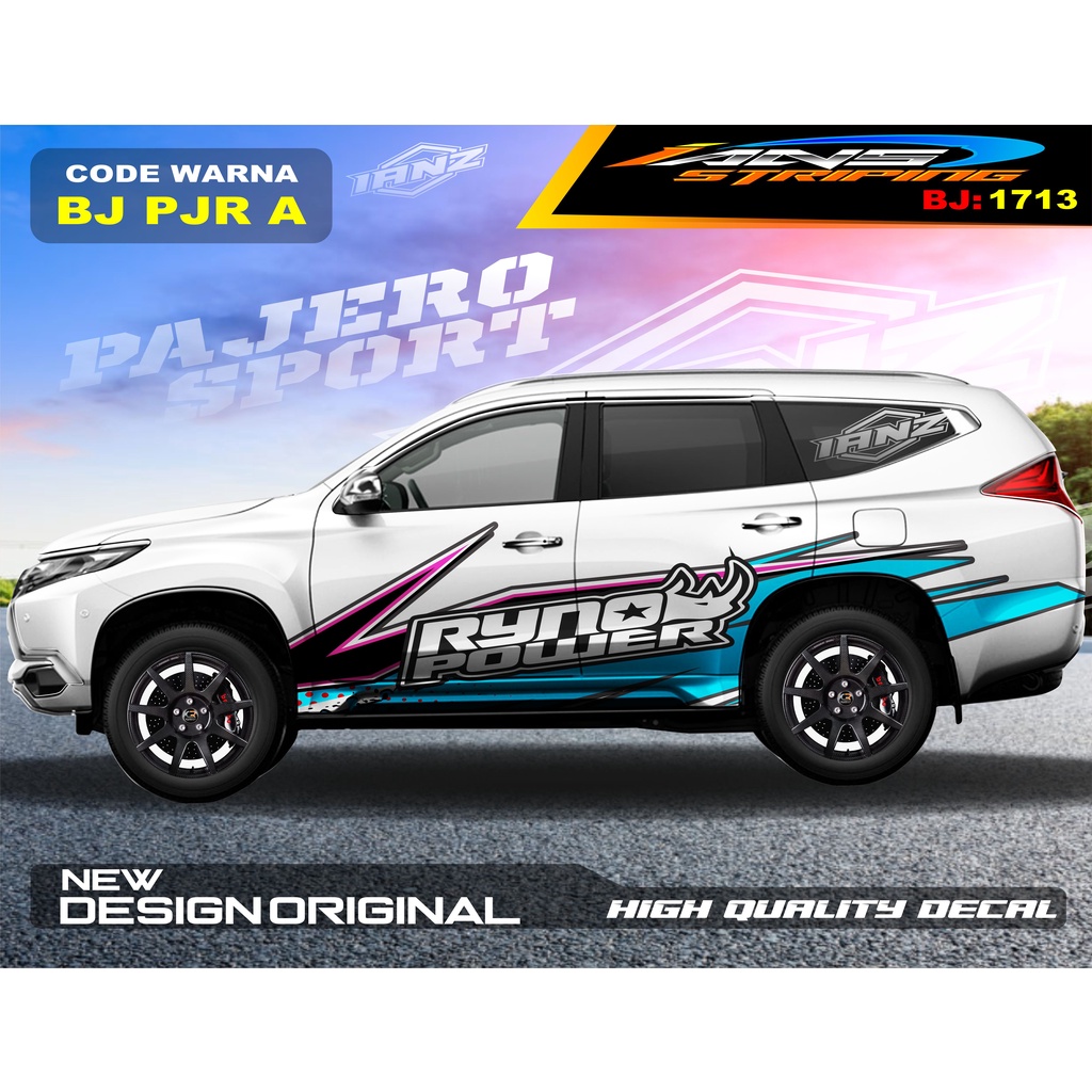 Jual Decal Stiker Mobil Pajero Fortuner Stiker Mobil Grand Livina