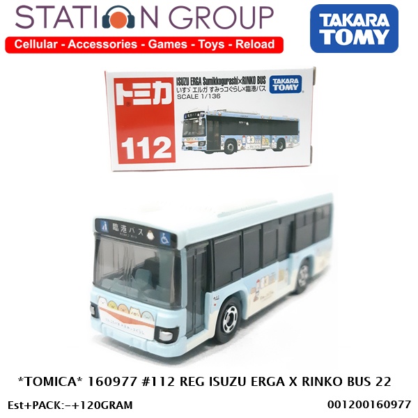 Tomica Limited Vintage 1/136 - Isuzu ERGA Sumikkogurashi X RINKO - Bus 2022