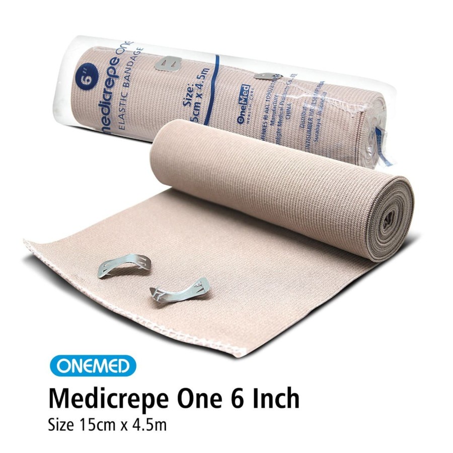 Jual MEDICREPE 6Inchi ONEMED / Verban 6 Inch Elastic Bandage 15 cm ...