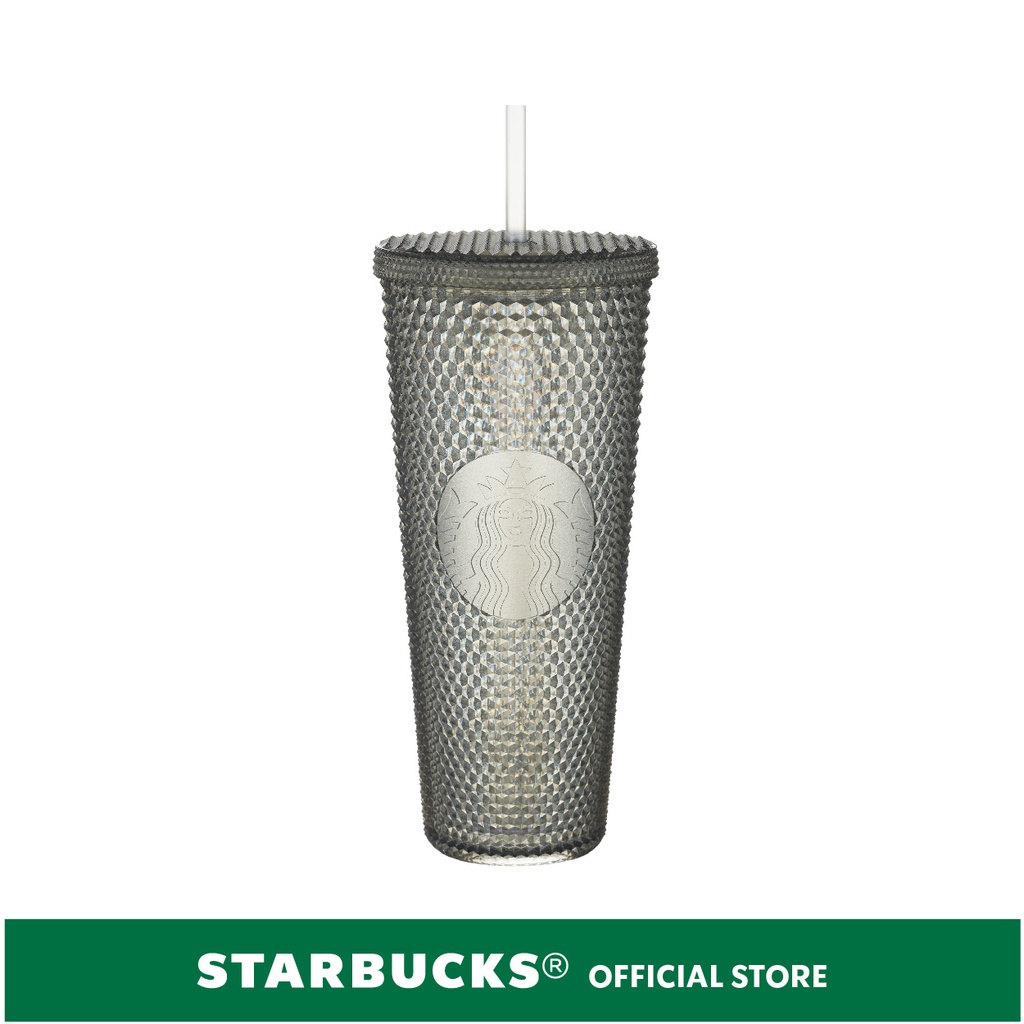 Jual Starbucks Cold Cup 24oz Bling Glitterin Grey (winter22) S11129916
