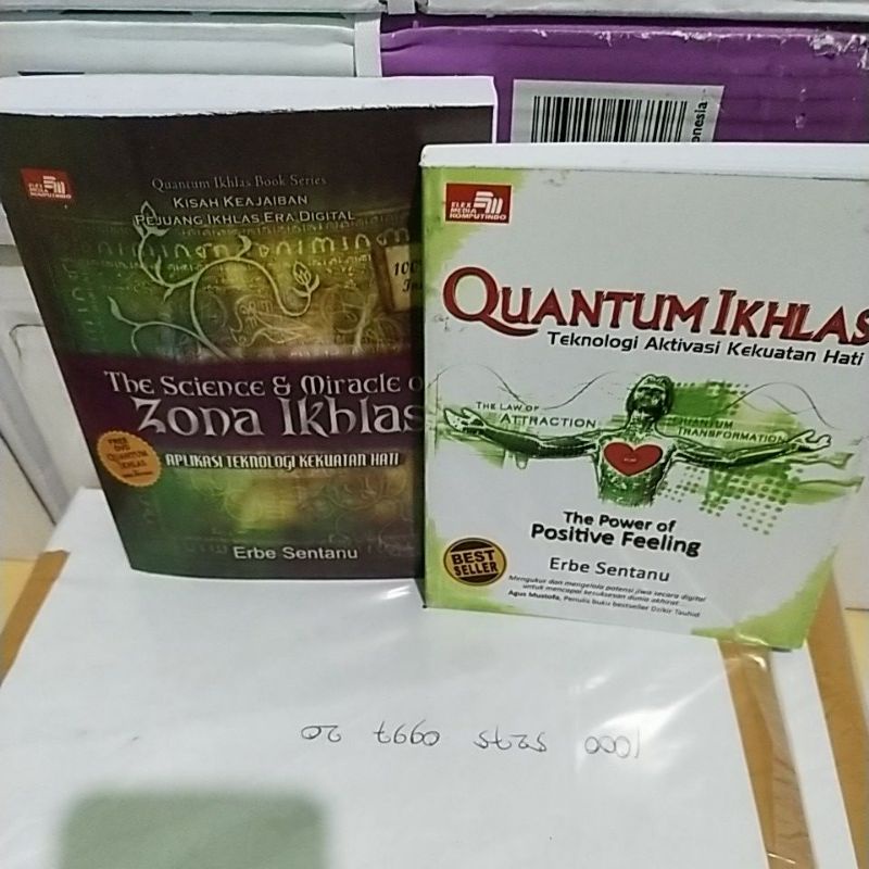 Jual Zona Ikhlas & Quantum Ikhlas ( dapat 2 buku) Shopee Indonesia