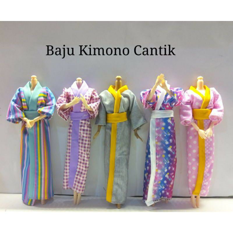 Jual baju Boneka kimono (random) | Shopee Indonesia