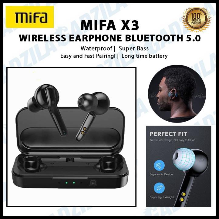 MIFA X3 XIAOMI TWS BLUETOOTH WIRELESS EARPHONE ALT AIRDOTS AIRPODS X1