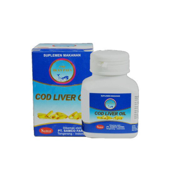 Jual Cap Ikan Paus Cod Liver Oil | Shopee Indonesia