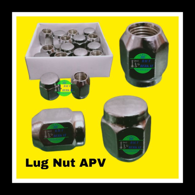 Jual mur racing apv mur roda racing APV mur roda racing standar APV nut ...