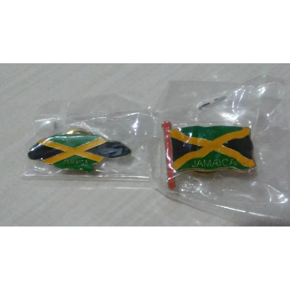 Jual Paket Pin Jamaica Flag Imported From Europe | Shopee Indonesia