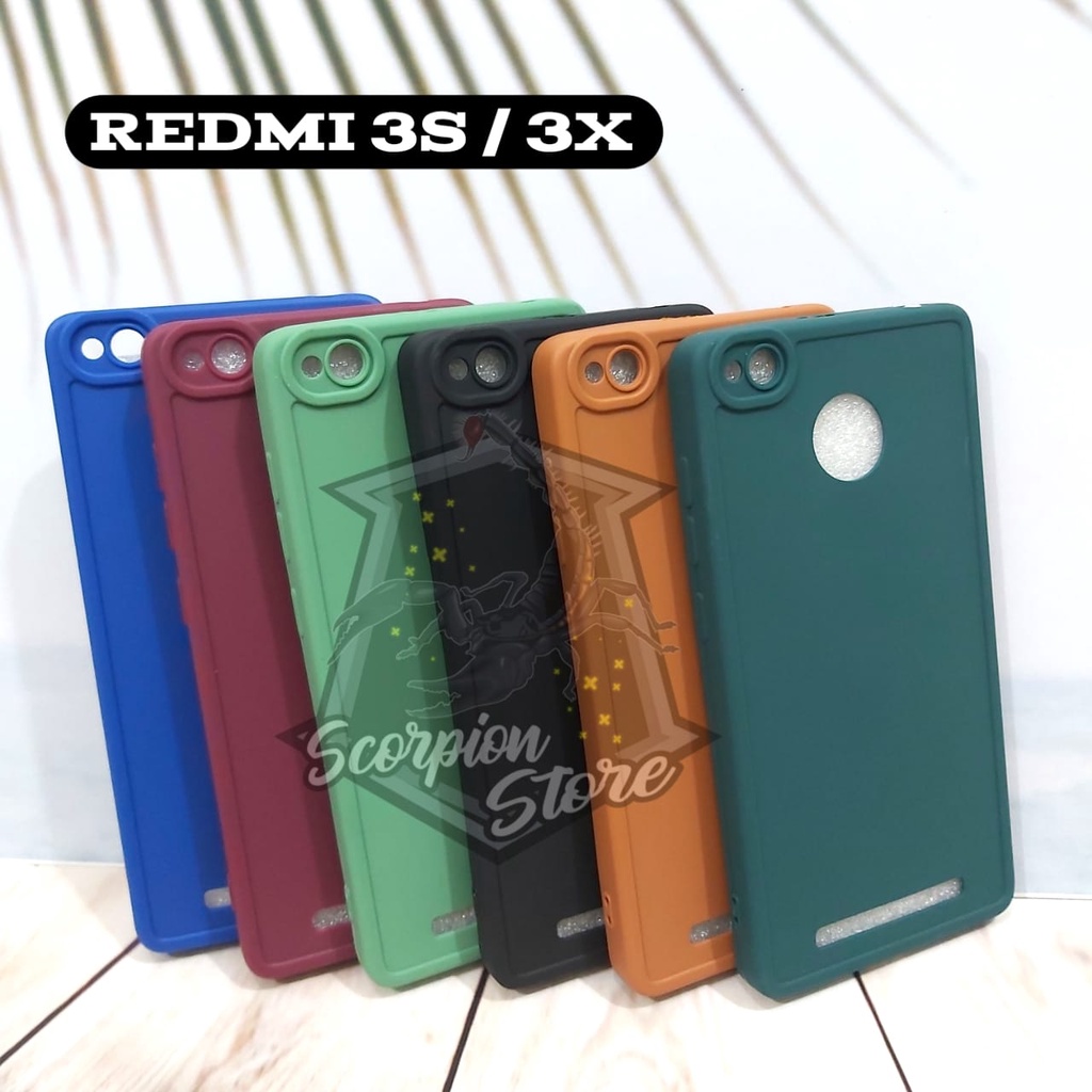 Jual CASE REDMI 3S SOFTCASE MACARON PRO CAMERA XIAOMI REDMI 3X