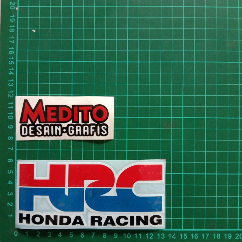 Jual Sticker Cutting Hrc Honda Racing Shopee Indonesia